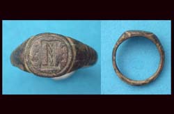 Ring, Medieval, Men's, Merchants Signet, 13th-16th Cent